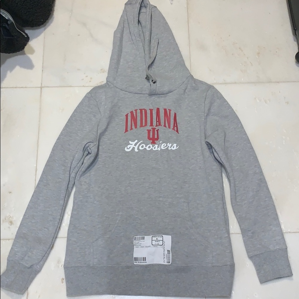 grey indiana university hoosiers sweatshirt